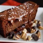 Paleo Banana Bread Topped With Paleo Nutella