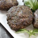 Paleo Beef and Pesto Burgers