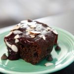 Blueberry Brownies with Very Berry Sauce