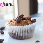 Paleo Apple Raisin Muffins