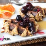 Paleo Zesty Orange Waffles