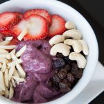 Blueberry Banana Healthy Bowl