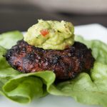 Paleo Bison Burgers with Guacamole recipe