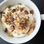 Paleo granola with pineapple