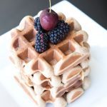 Sweet Cashew Waffles