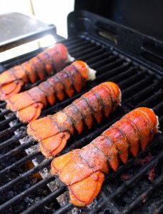 LEMON BUTTER GRILLED LOBSTER TAILS